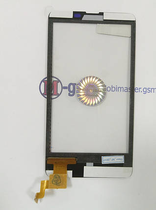 Тачскрин (сенсорний екран) для телефона NOKIA X (RM-980) DUAL SIM чорний, фото 2