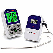 Термометр бездротовий ThermoPro TP-11 ( від -9 до 250 °С) з таймером та 8 режимами. Дальність до 100м