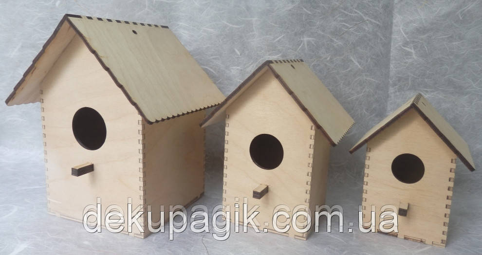 Шпаківня декоративна 10х10х17см (арт87), фото 1