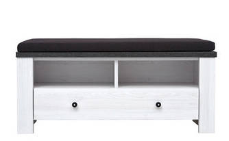 Тумба для взуття 1S Антверпен 2 ясен сніжний/дуб морений