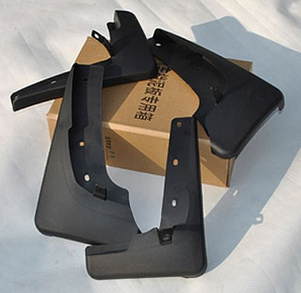 Бризковики Nissan Xtrail 2007-2012 (повний кт 4 шт), кт., фото 1