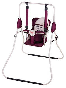 Гойдалка Умка Casper бордовий-бежевий