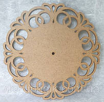 Основа для годинника Вензель 30см, мдф3мм (арт27)