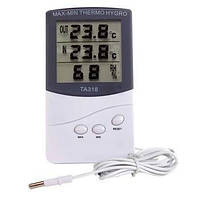 Цифровий гігрометр, термометр Indoor/Outdoor TA318