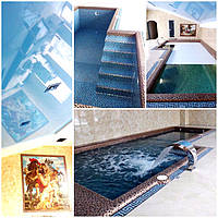 Плавательный внутренний бассейн для частного использования