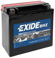 Аккумулятор сухозаряженный AGM 18Ah 270A EXIDE ETX20H-BS = YTX20H-BS