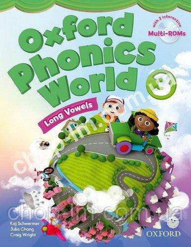 Учебник Oxford Phonics World Level 3 Long Vowels, третий уровень