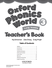 Oxford Phonics World 3 Long Vowels teacher's Book / Книга для вчителя, фото 2