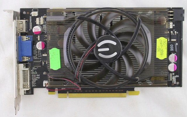Відеокарта EVGA GeForce 9800 GT 550Mhz PCI-E 2.0 512Mb 1800Mhz 256 bit KPI32989