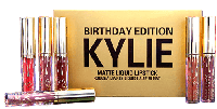 Набор жидких помад Matte Liquid Lipstick Kylie Birthday Edition 6цветов