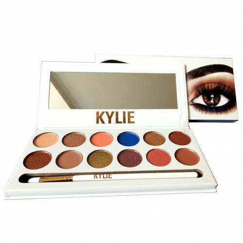Палітра тіней KYLIE The Royal Peach Palette 12 відтінків, фото 1