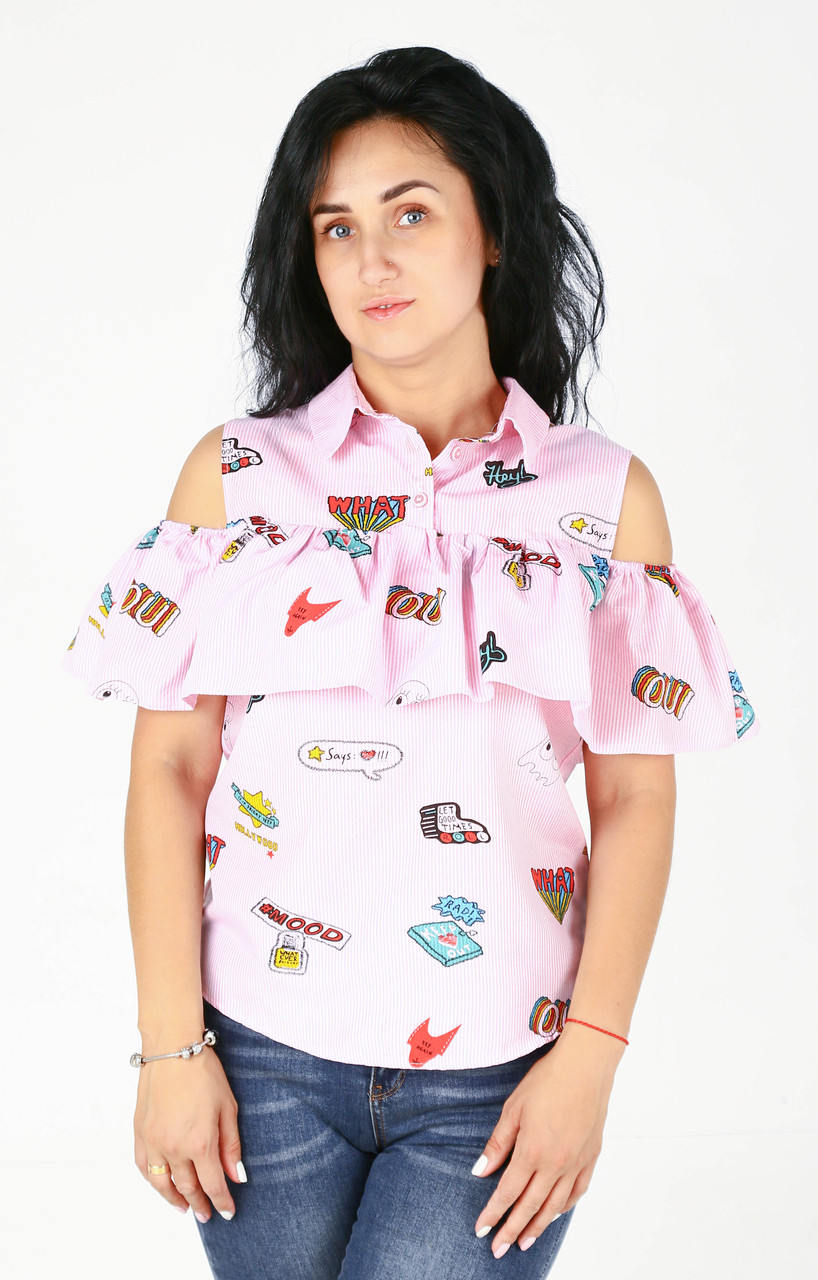 Блуза рюша "2153", фото 1