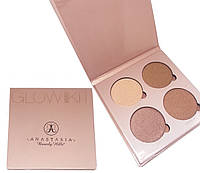 Палитра хайлайтеров Anastasia Glow Kit 4 оттенка