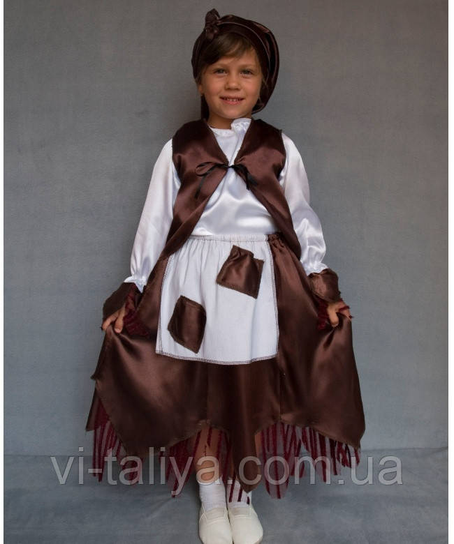 Дитячий маскарадний костюм Баба Яга, фото 1