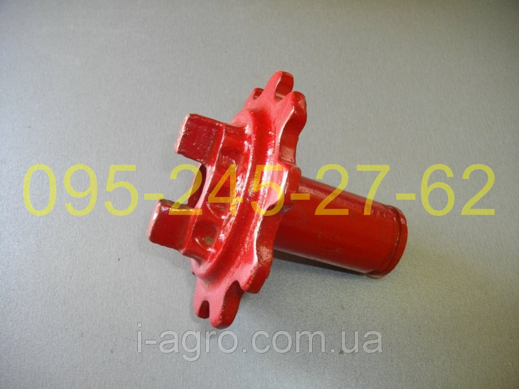 Зірочка СЗГ 00.204-01 (z=10; t=31,75; 16x16) вала зерн. висів, апаратів сітківки СЗ, фото 1