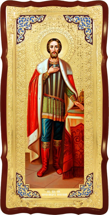 Ростова ікона Святий Олександр Невський