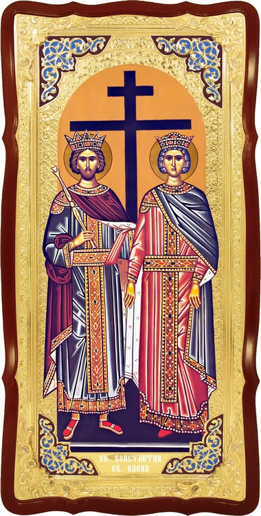 Велика храмова ікона Святі Костянтин і Олена