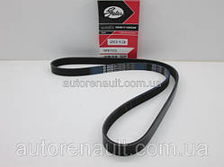 Поліклинові (ручейковий) ремінь на Рено Трафік 01-> 1.9 dCi (без кондиціонера) — GATES (Бельгія) 5PK1123