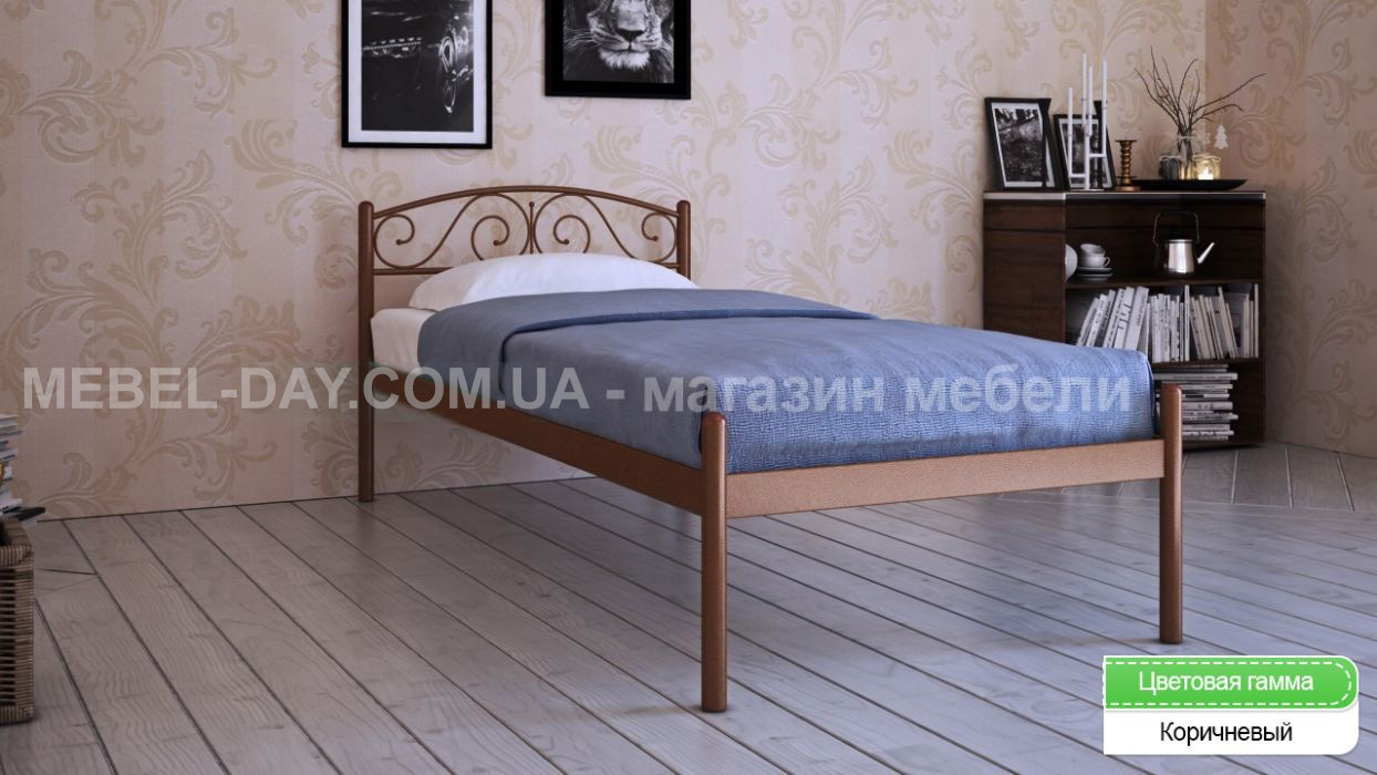 Кровать односпальная "Верона" - фото 5 - id-p571355131