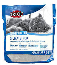 Наповнювач Trixie 4020 Simple Clean SILICATE силікагелевий для котячих туалетів гранули, 8 л