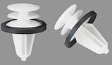 Клипса крепления обшивки Ford Escape, Edge, Kuga, Focus, Fusion, C-Max, F-150, Mustang, Transit / Lincoln MKZ MKC MKX/ W713297S300, фото 3
