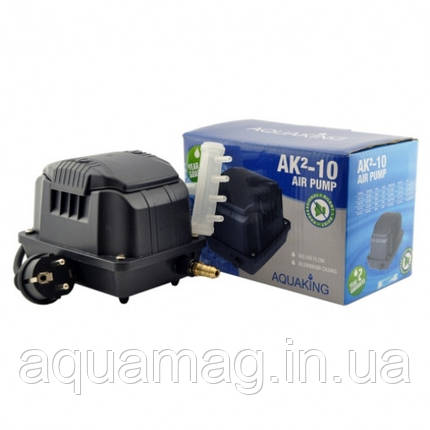 Аератор AquaKing AK2-10, мембранний компресор, аератор для ставка, водойми, септика, ПЗВ, фото 2