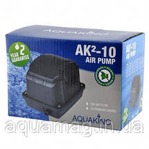 Аератор AquaKing AK2-10, мембранний компресор, аератор для ставка, водойми, септика, ПЗВ, фото 2
