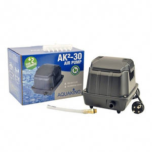 Аератор AquaKing AK2-30, мембранний компресор, аератор для ставка, водойми, септика, УЗВ