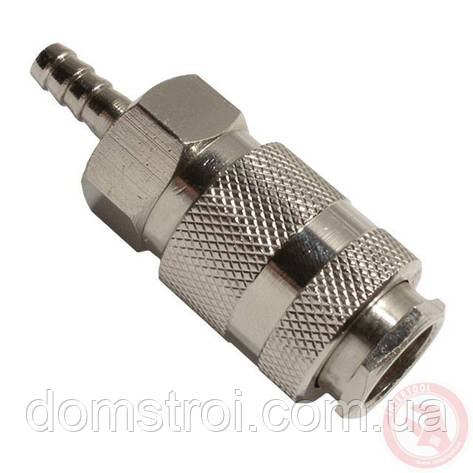 Швидкорознімне з'єднання на шланг 6 мм INTERTOOL PT-1801, фото 1