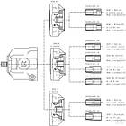 Регульований аксіально-поршневий насос LVP90DD005 Pump LVP90D-34S7-LMF/QDN-LS2-E CASAPPA з похилим диском, фото 4