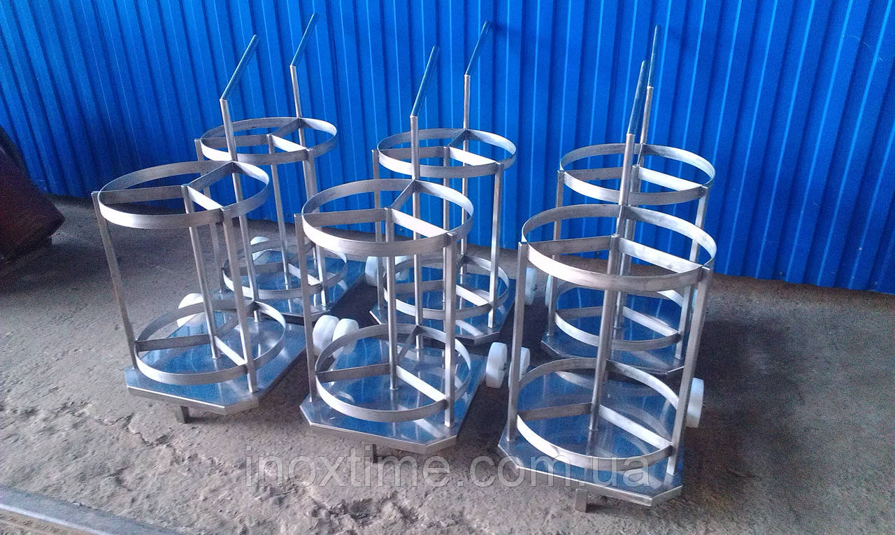 Візок транспортувальний для коптильних палиць (вішала)