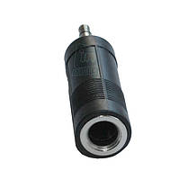 Перехідник з 3,5 мм стерео тато на 6.3 мм моно (мама) BLACK, фото 4