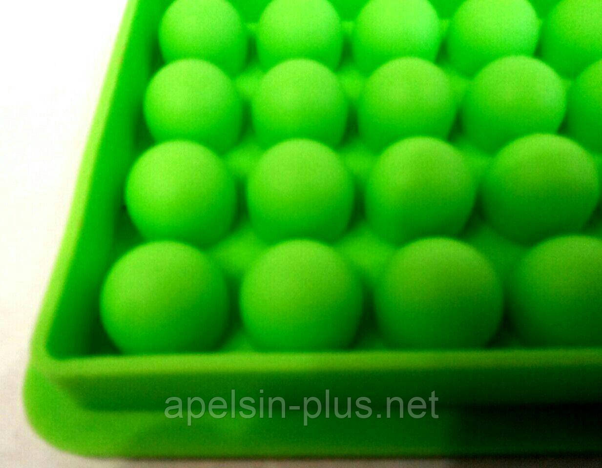 Силіконова форма для карамелі Драже з 32 кульок, фото 1