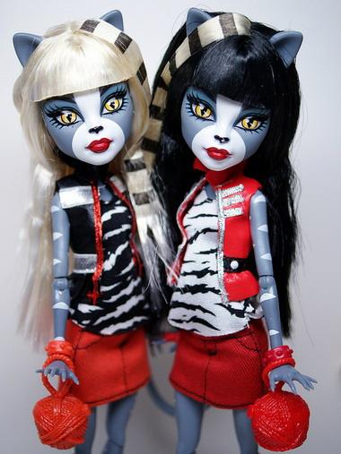 Набор кукол Монстер Хай Пурсефона и Мяулодия Monster High Meowlody &Purrsephone - фото 7 - id-p571524525