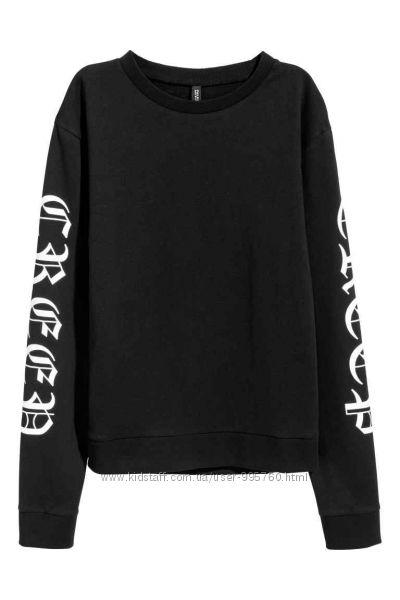 Жіночий світшот чорний H&M разм.S
