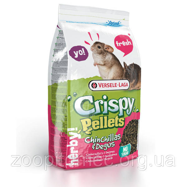 Гранульований корм для шиншил Versele-Laga Crispy Pellets Chinchilla (Версель Лага Шиншила), 1 кг