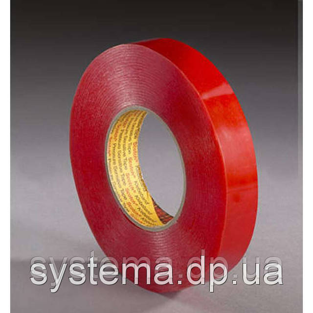 3M™ 9088FL - Двосторонній скотч, 19,0 мм х 50 м х 0,205 мм