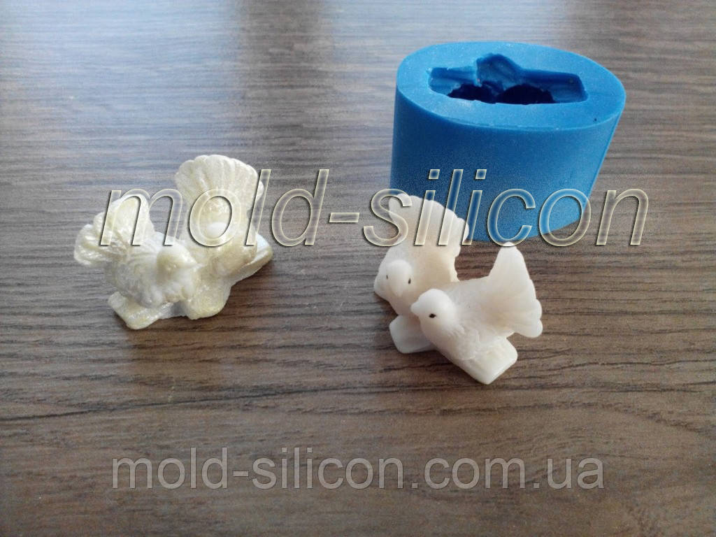 Силіконовий молд 3Д "Блакишки 3", фото 1