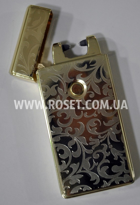 Запальничка електронна Jin Jun Gold USB Charge