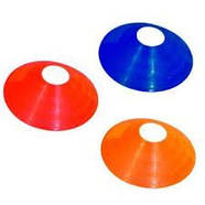 Фішки спортивні плоскі (футбольні) діаметр 20 см різного кольору, фото 2