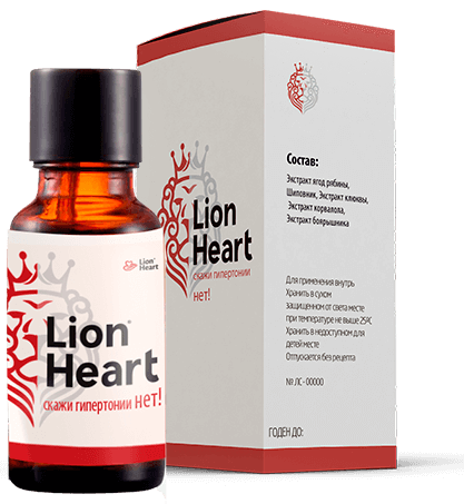 Краплі Lion Heart від гіпертонії, фото 2