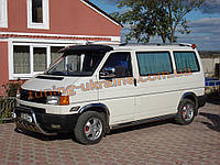 Козырек на лобовое стекло прозрачный Omsa на Volkswagen T4 1990-2003