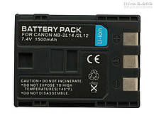 Акумулятор для відеокамери Сanon BP-2L14, 1500 mAh, фото 5
