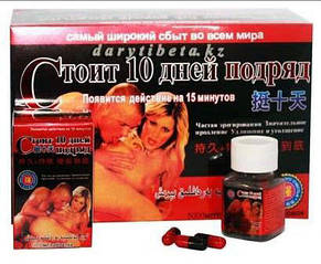 Капсули "Стовіт 10 днів поспіль" — натуральний засіб для підвищення ерекції в чоловіків 7trav, фото 2