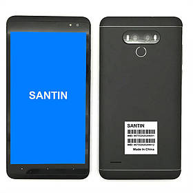Смартфон SANTIN MAX 6.0 inch touch id qHD IPS Android 6.0 3000 mAh MTK6580 Quad Core 8GB 8.0MP WCDMA 3G