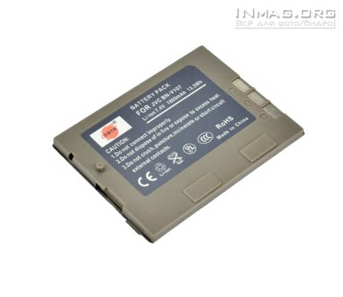 Акумулятор JVC BN-V107U, 1800mAh
