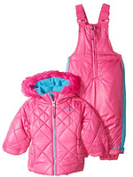 Зимовий роздільний рожевий комбінезон Pacific Trail (США) для дівчинки 18 міс