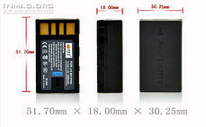 Аккумулятор JVC BN-VF908U, 1300mAh, фото 3
