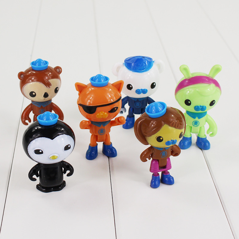 Фігурки з героями мультфільму Октонавты (OCTONAUTS) , 6 шт