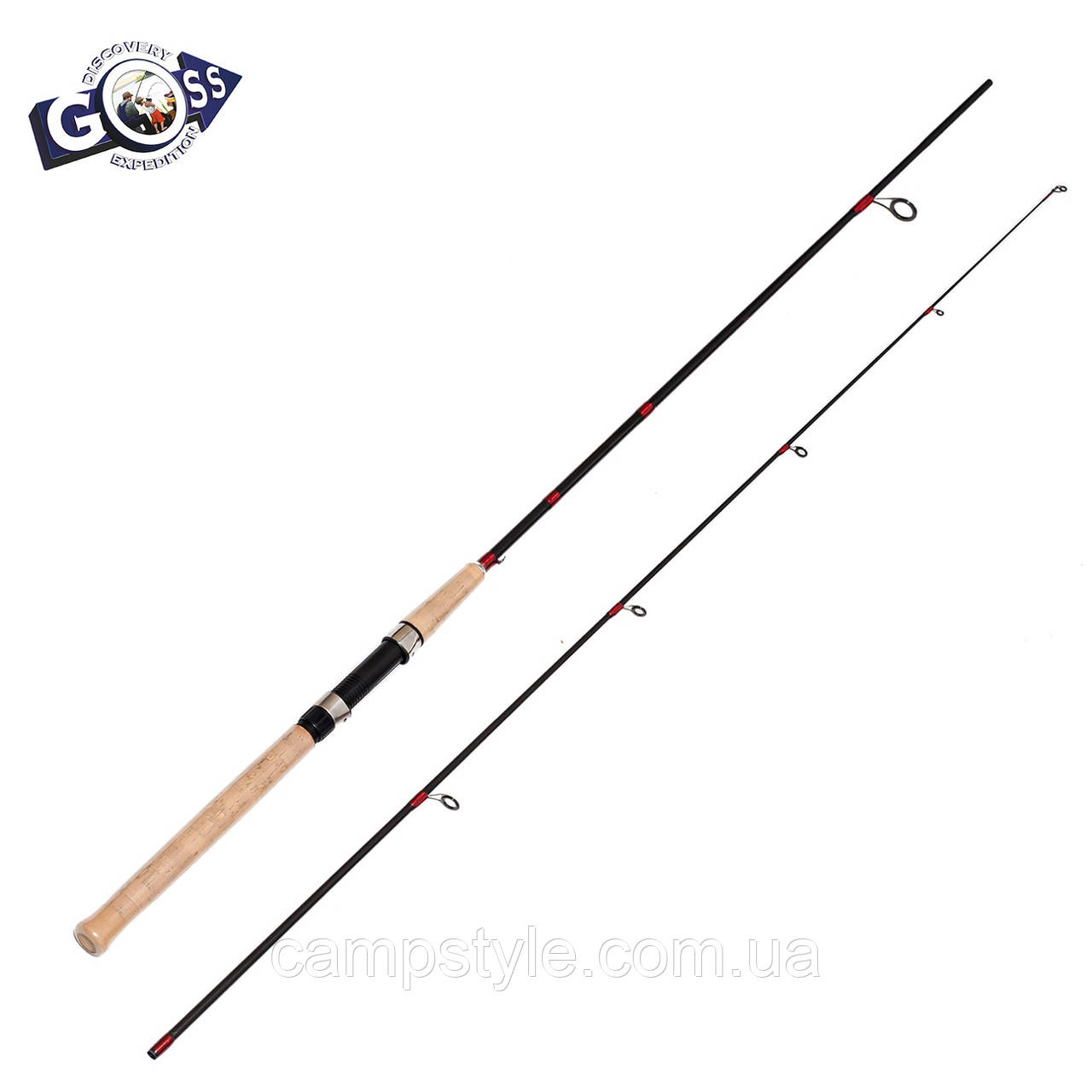 Спінінгове вудлище Goss Superhard Carbon 10-30g 2,40 м